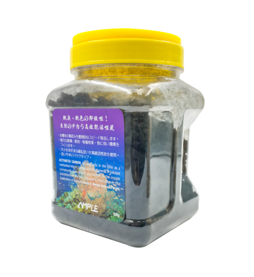 水族箱濾材：附網狀活性碳棒，讓水質清澈無異味