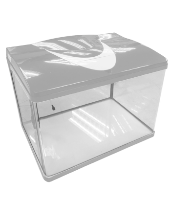 使用生態高畫質弧形玻璃魚缸體驗全景式觀賞