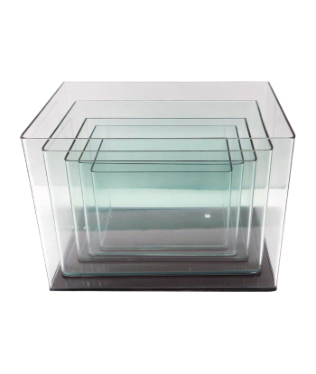 Aqua Gem Ecological High-definition Curved Glass Aquarium Fish Tank