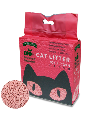 Wellon Bio Cat Litter (Peach) 2.5kg