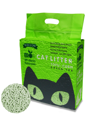 Wellon Bio Cat Litter (Green Tea) 2.5kg