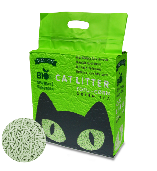Wellon Bio Cat Litter (Green Tea) 2.5kg