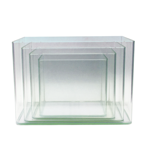 Aqua Gem Ecological High-definition Curved Glass Aquarium Fish Tank