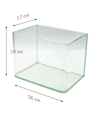 Aqua Gem Ecological High-definition Curved Glass Aquarium Fish Tank