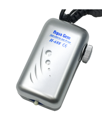 Power Up Your Tank with Aqua Gem Single-Socket Aquarium Air Pump