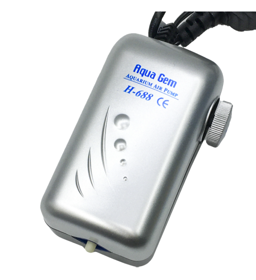 Power Up Your Tank with Aqua Gem Single-Socket Aquarium Air Pump