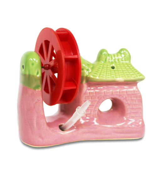 Air motioned ceramic mill
