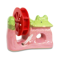 Air motioned ceramic mill