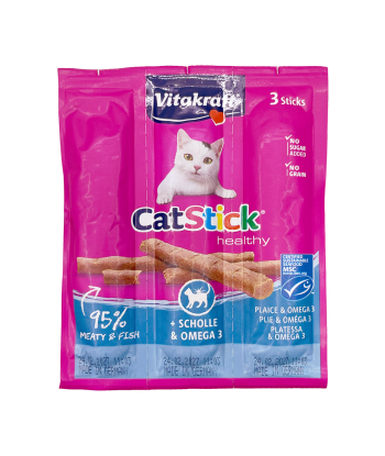 Cat Stick Mini Plaice+Omega-3