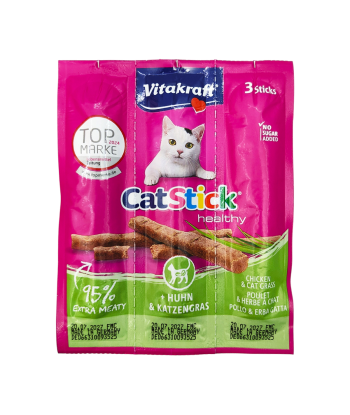 Cat Stick Chicken & Cat Grass