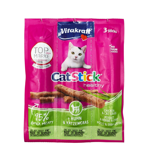 Cat Stick Chicken & Cat Grass
