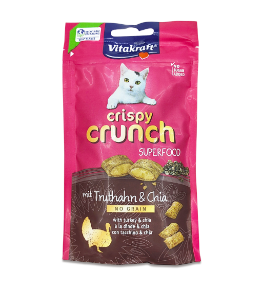 Crispy Crunch Turkey & Chia 60g