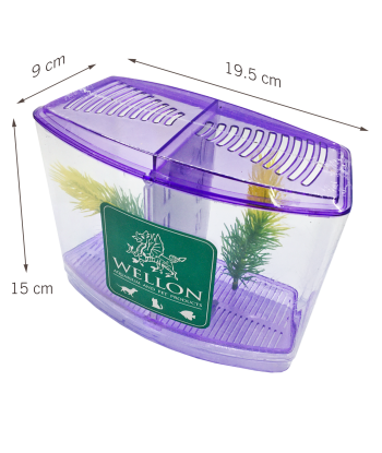 終極多功能鬥魚缸 - 適合鬥魚、魚苗或隔離患病魚類