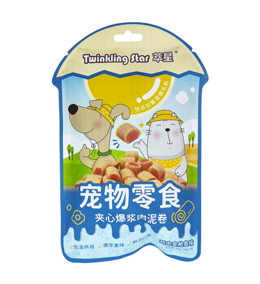 夾心爆醬肉泥卷 - 雞肉金槍魚味