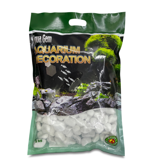 Aqua Gem White Stone (M)