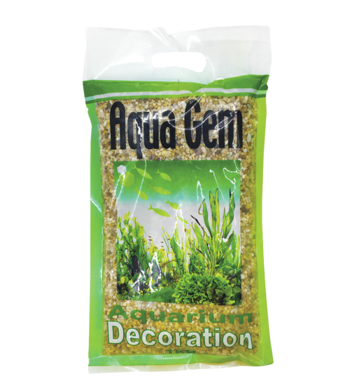 Aqua Gem Golden Rice Stone