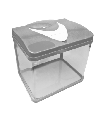 使用生態高畫質弧形玻璃魚缸體驗全景式觀賞