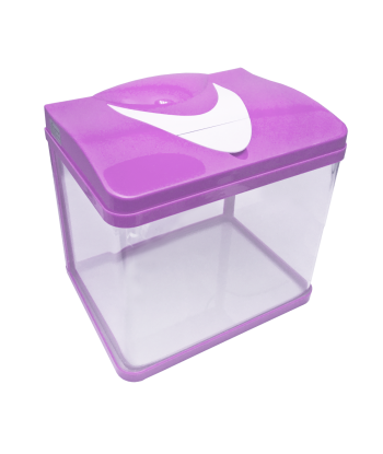 使用生態高畫質弧形玻璃魚缸體驗全景式觀賞