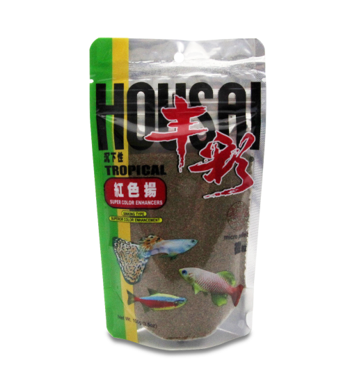 丰彩熱帶魚糧 小粒 /本色 100g